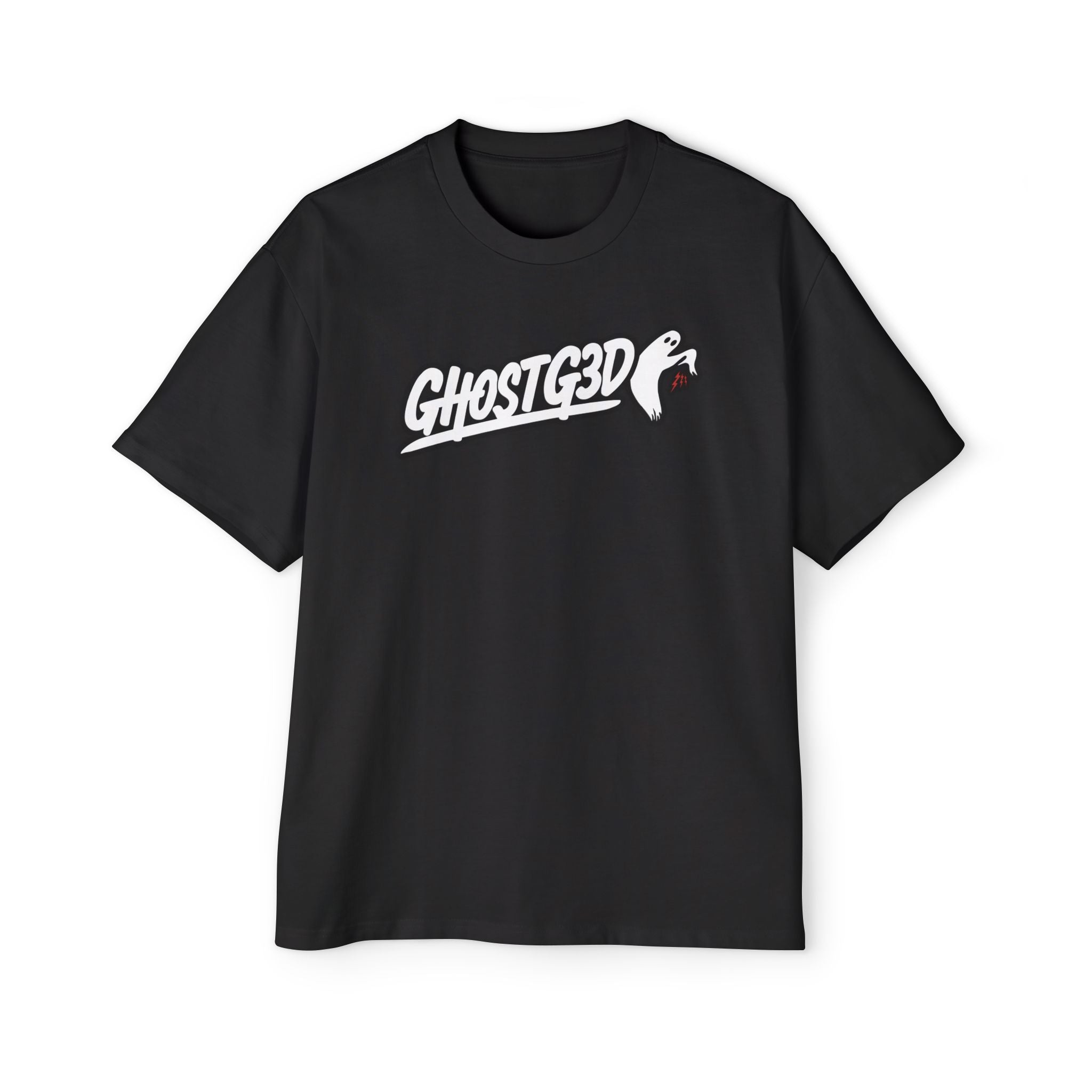 GhostG3D Energy — Men's Oversized Parody Graphic Shirt