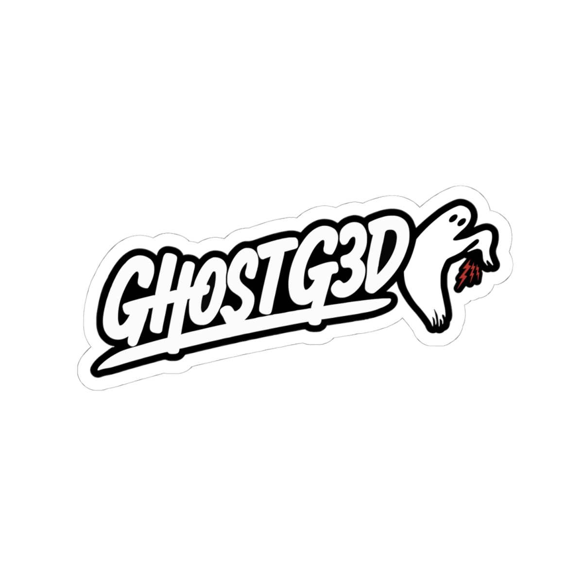 GhostG3D Energy Parody Kiss-Cut Sticker