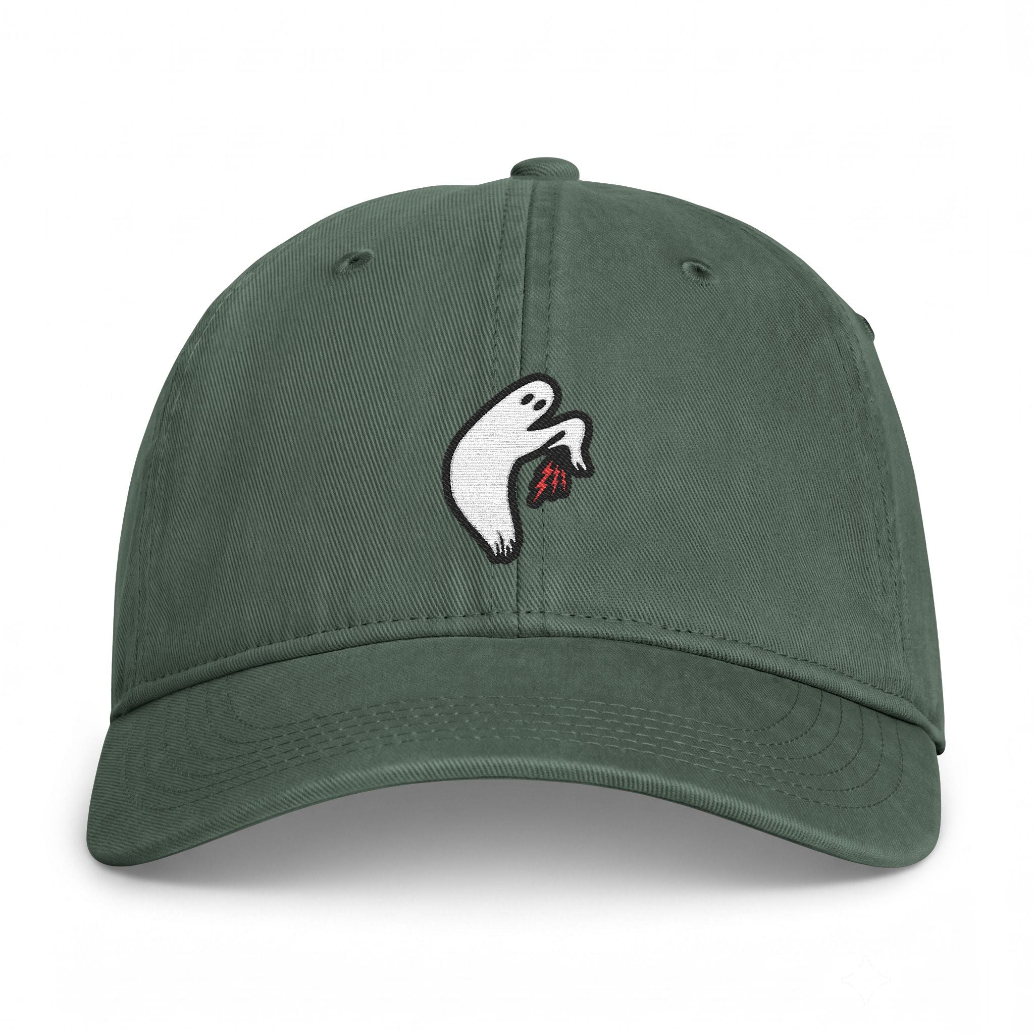 Retro Ghost - Embroidered Dad Hat