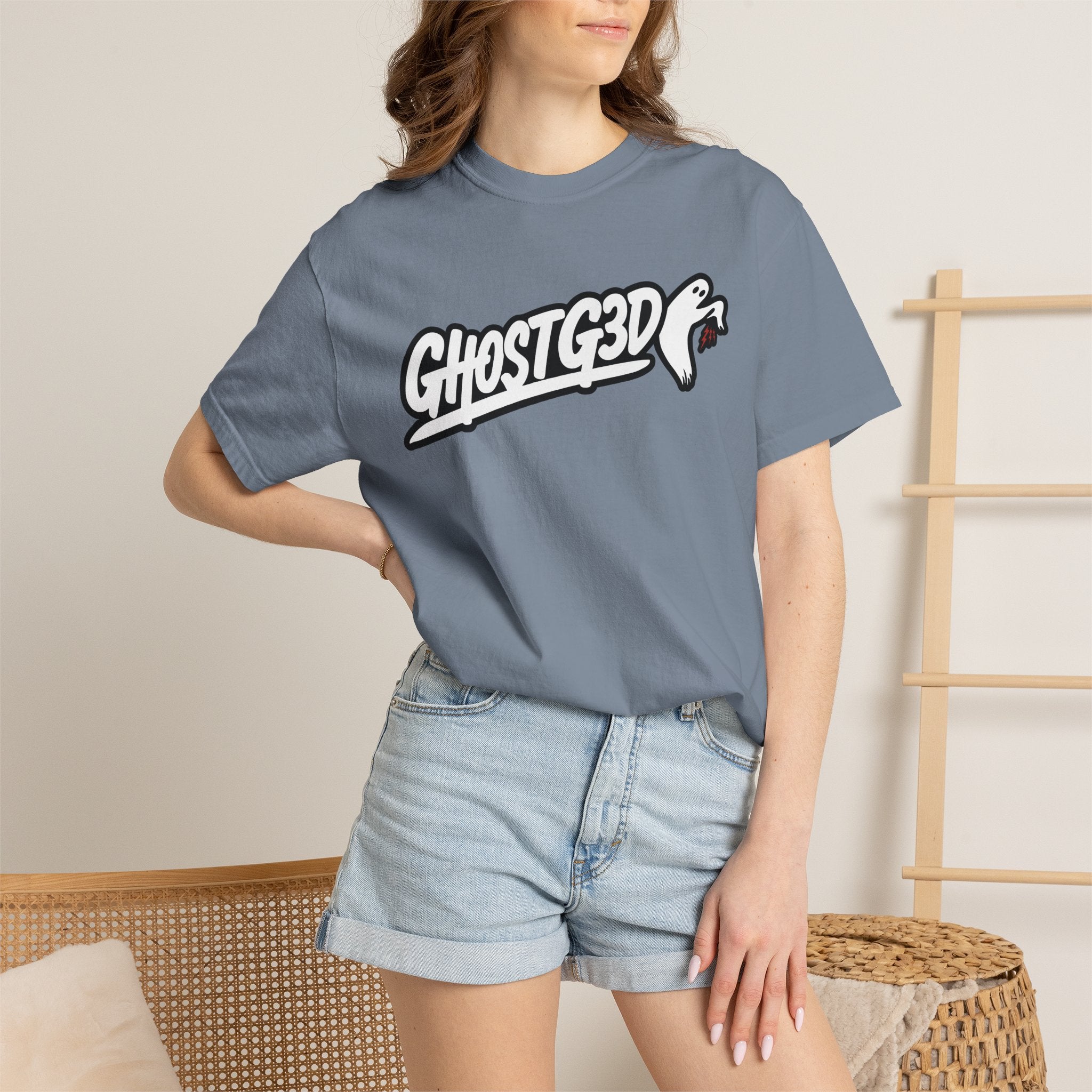GhostG3D Energy Logo T-Shirt — Parody Graphic Tee