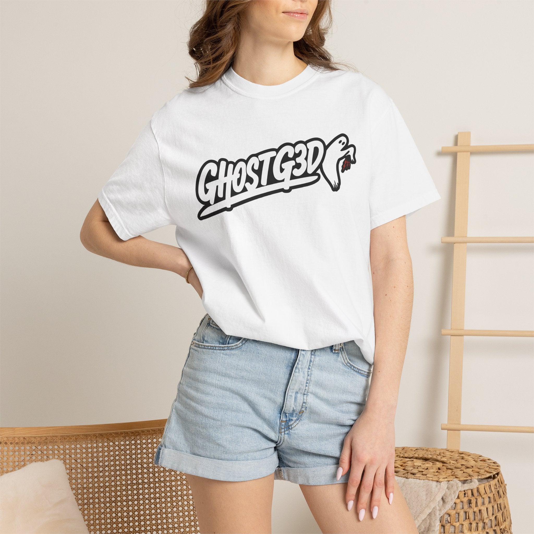 GhostG3D Energy Logo T-Shirt — Parody Graphic Tee