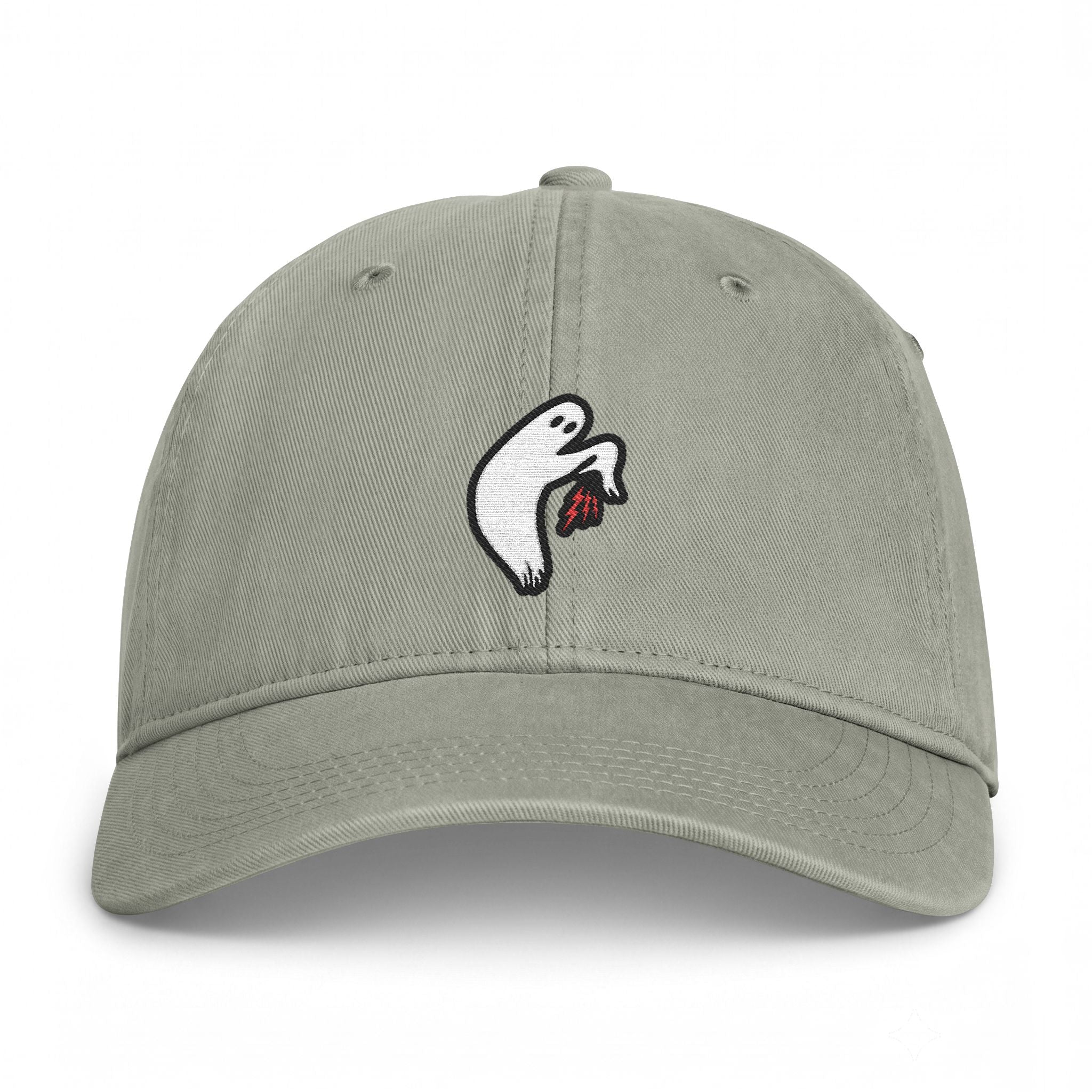 Retro Ghost - Embroidered Dad Hat