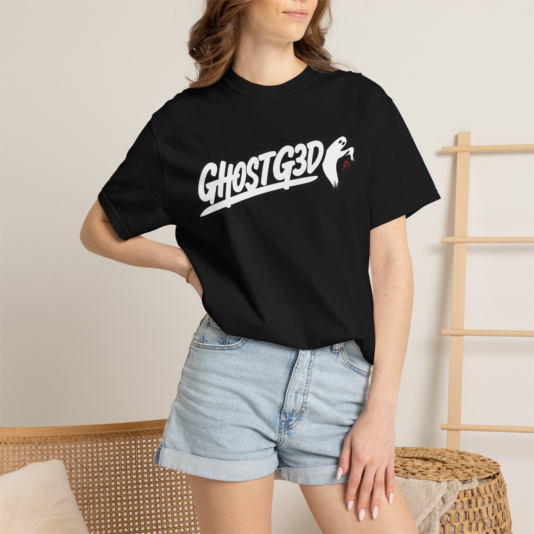 GhostG3D Energy Logo T-Shirt — Parody Graphic Tee