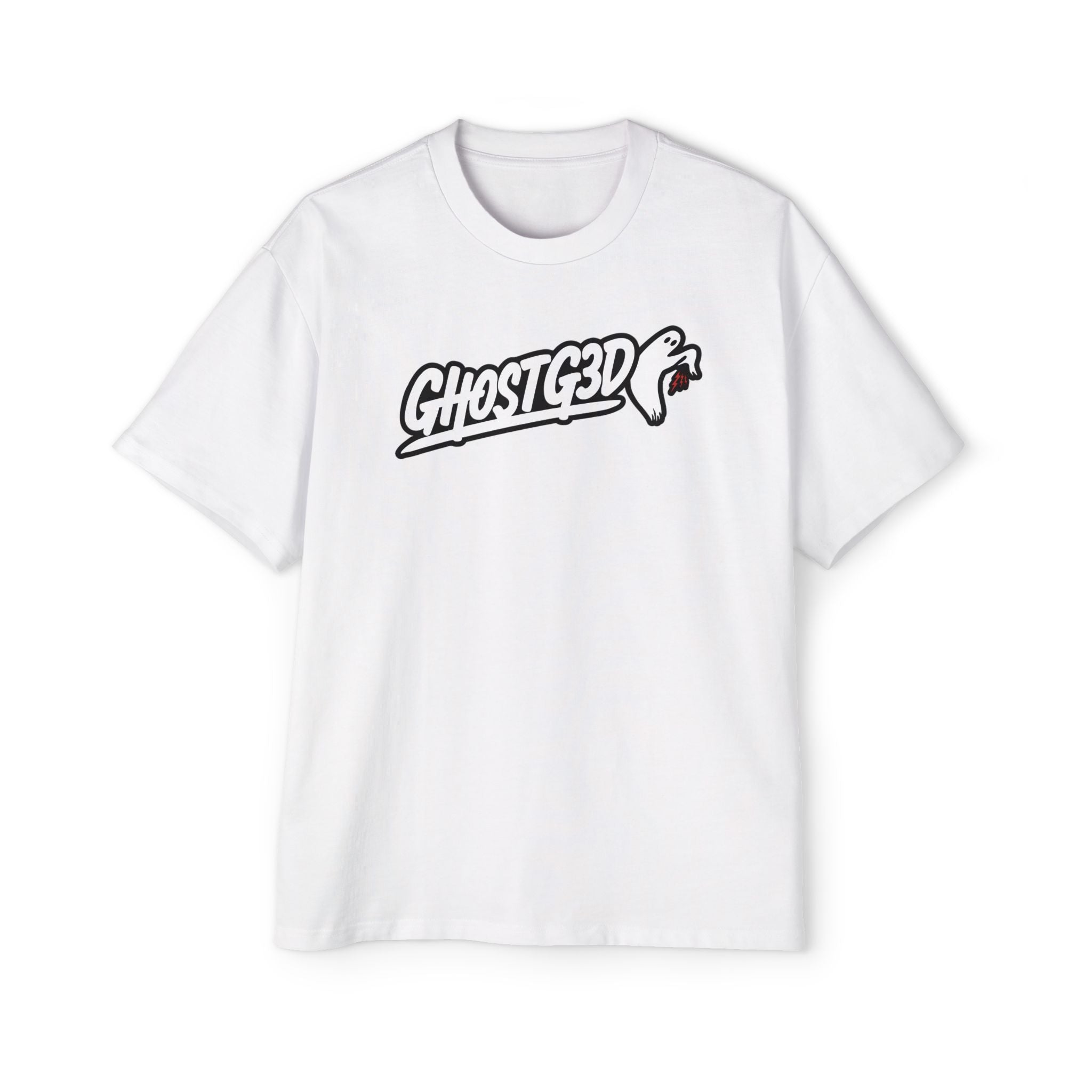 GhostG3D Energy — Men's Oversized Parody Graphic Shirt