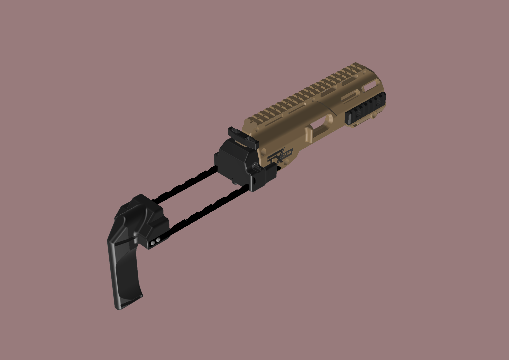 TX7 2.0 Chassis For Taurus TX22 (PRE-ORDER)