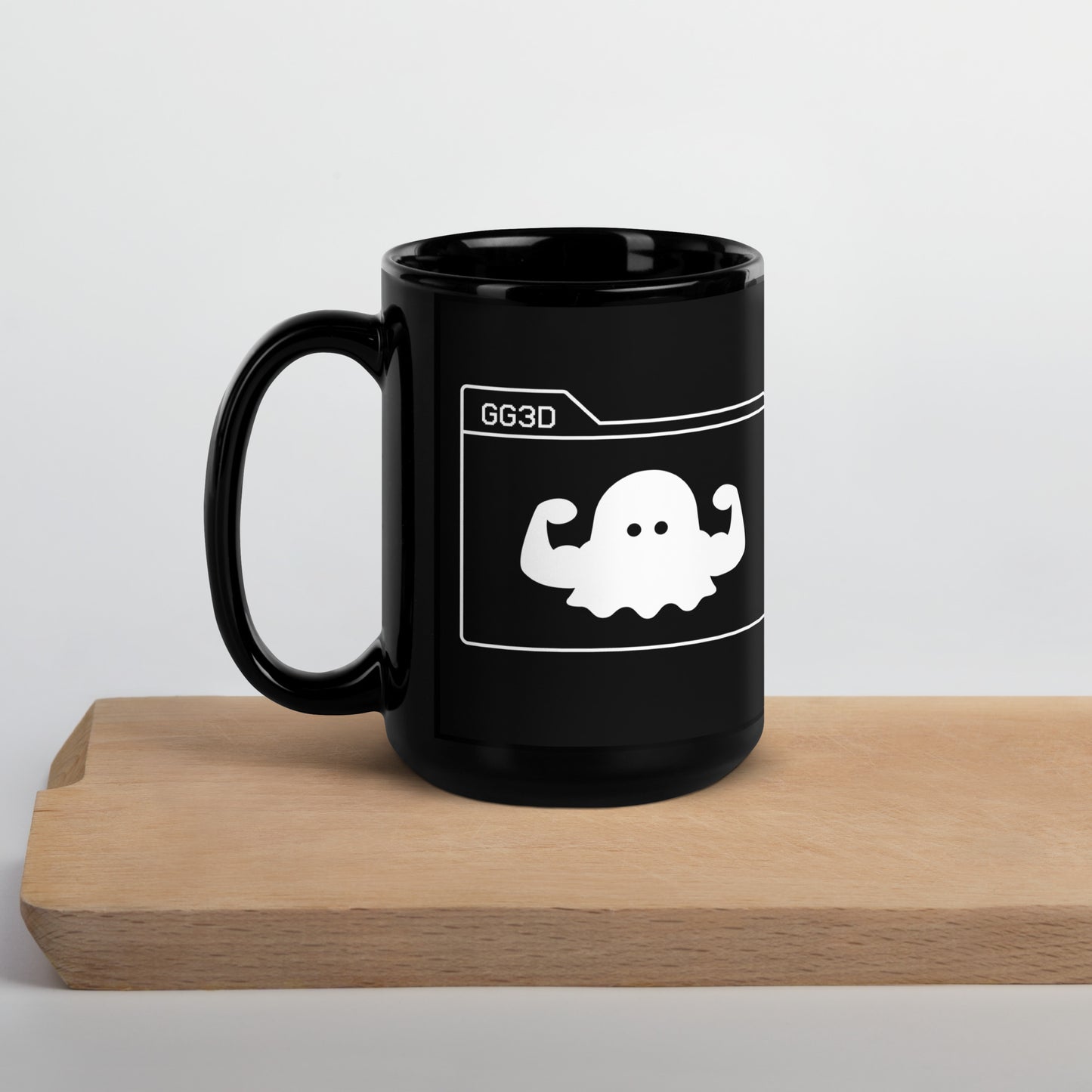 Black Glossy Mug